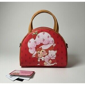Loungefly Strawberry Shortcake & Custard SCENTED Crossbody Bag